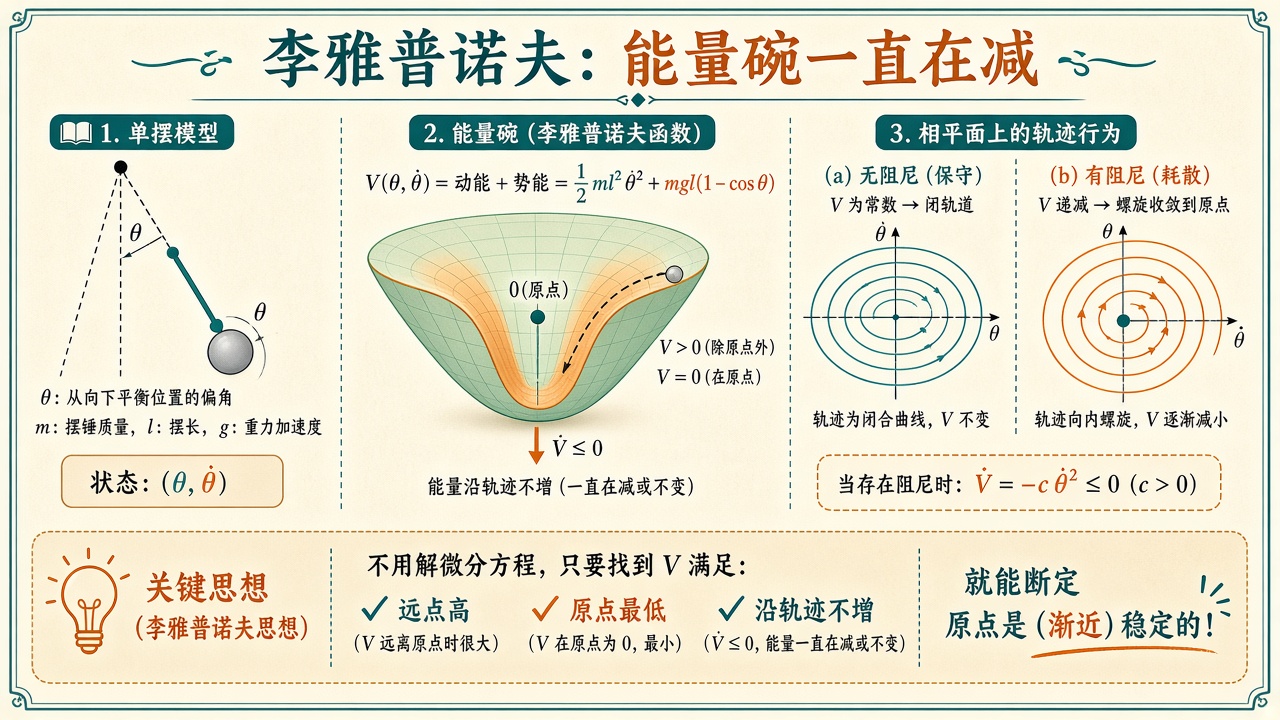 李雅普诺夫能量碗