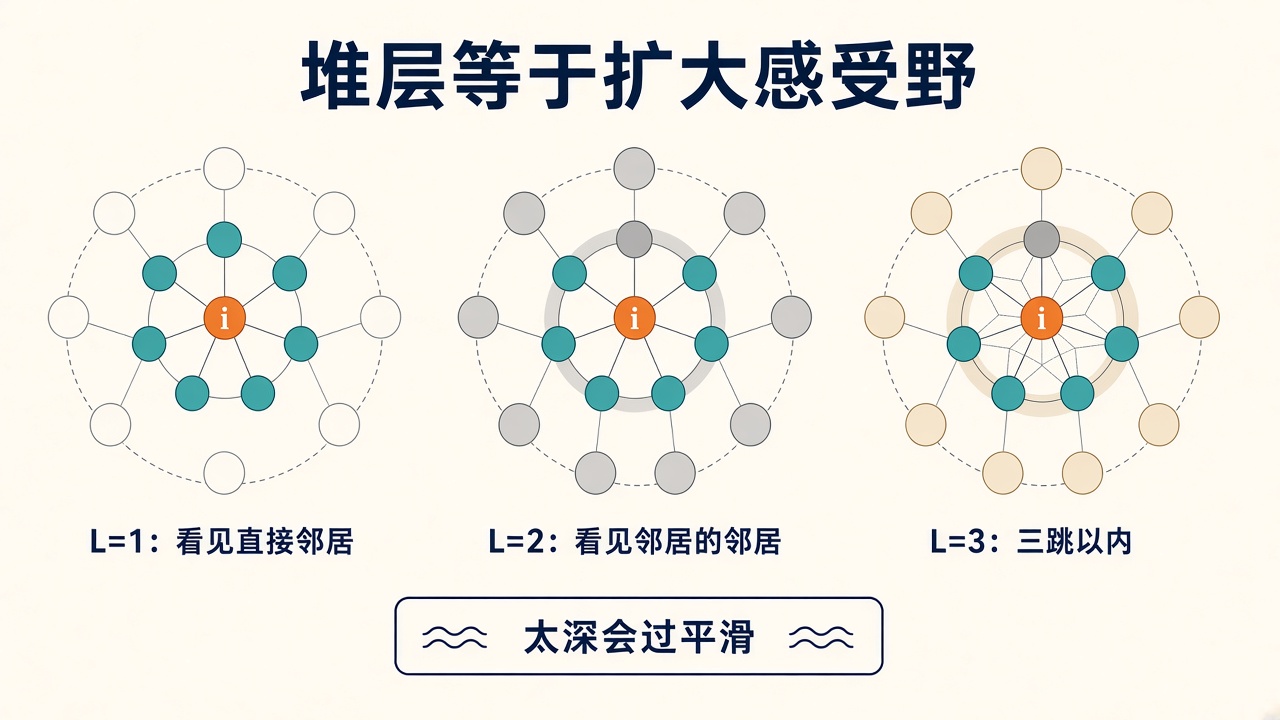 堆层等于扩大感受野