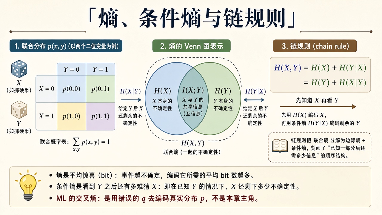 熵、条件熵与链规则