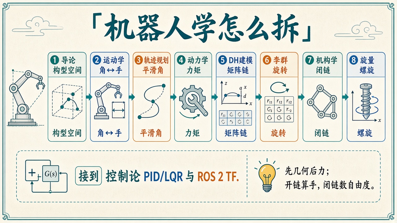 机器人学怎么拆