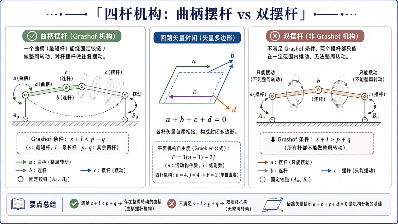 Grashof：谁能转整圈